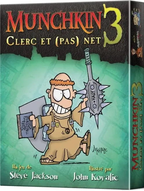 Munchkin 3: Clerc et Pas Net (FR)