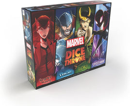 Marvel Dice Throne 4-Hero Box : Scarlet Witch, Thor, Loki, Spider-Man