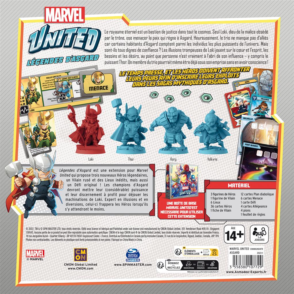 Marvel United - Légendes D'Asgard (French)