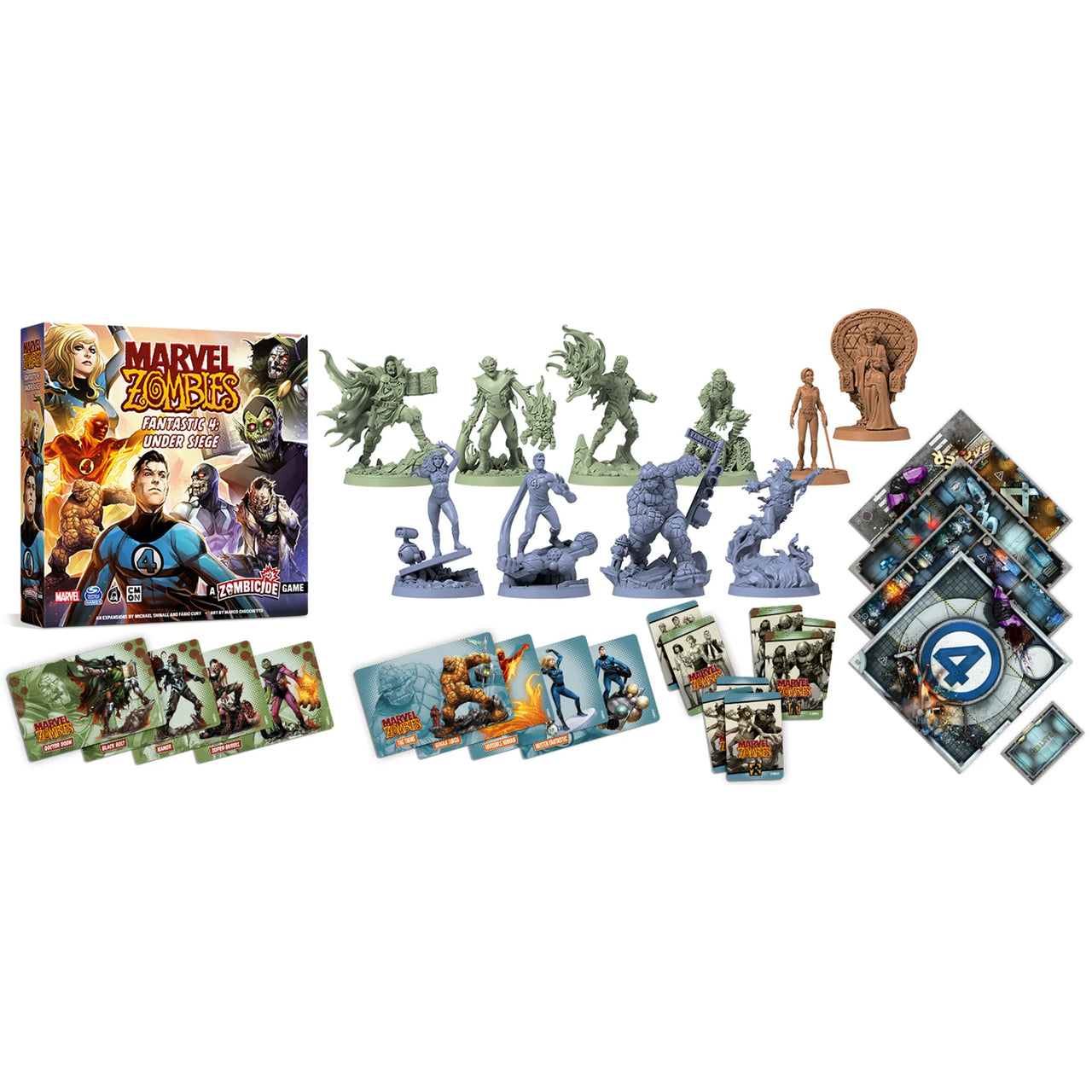 Marvel Zombies - Fantastic 4: Under Siege Expansion (EN)