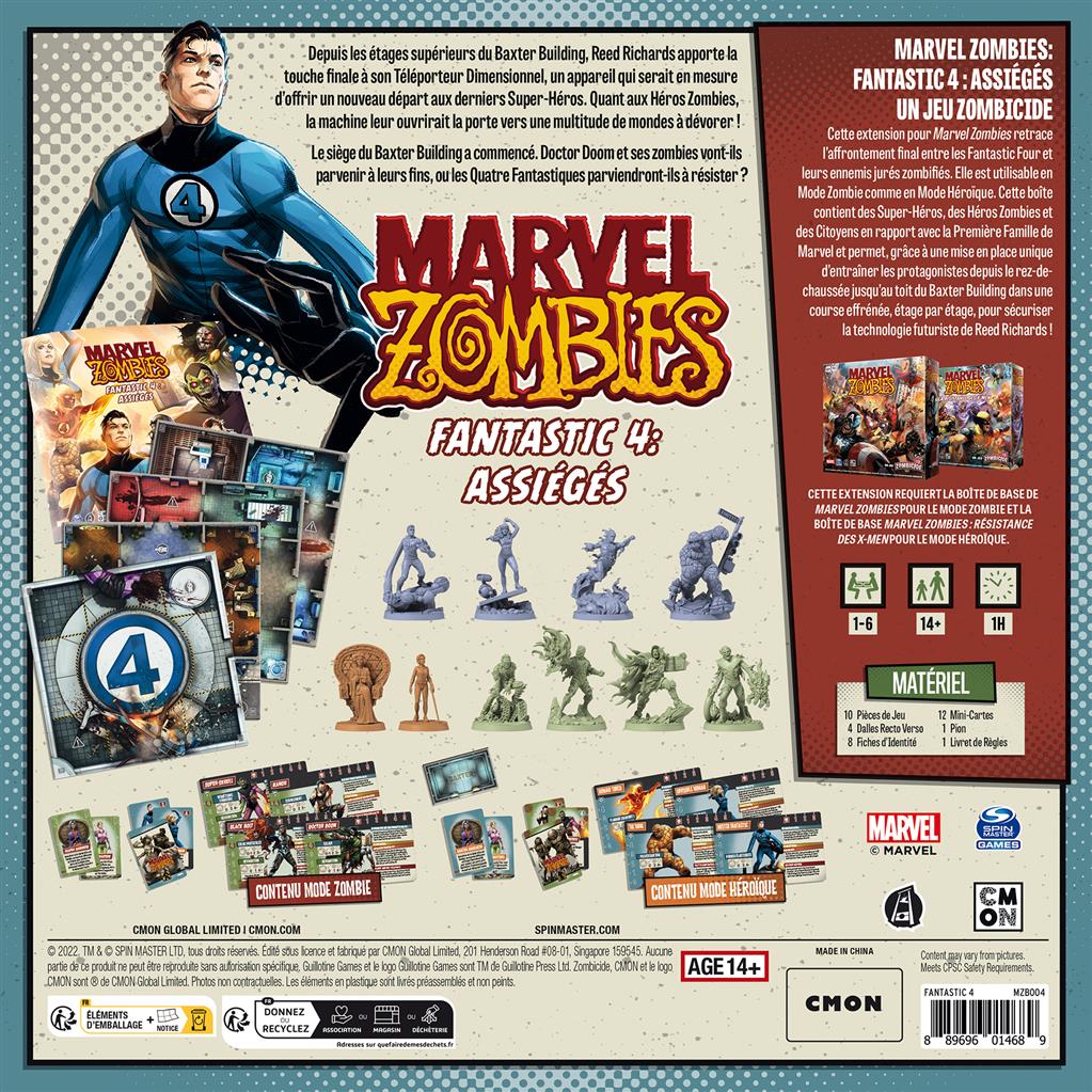 Marvel Zombies - Fantastic 4: Assiégés (French)