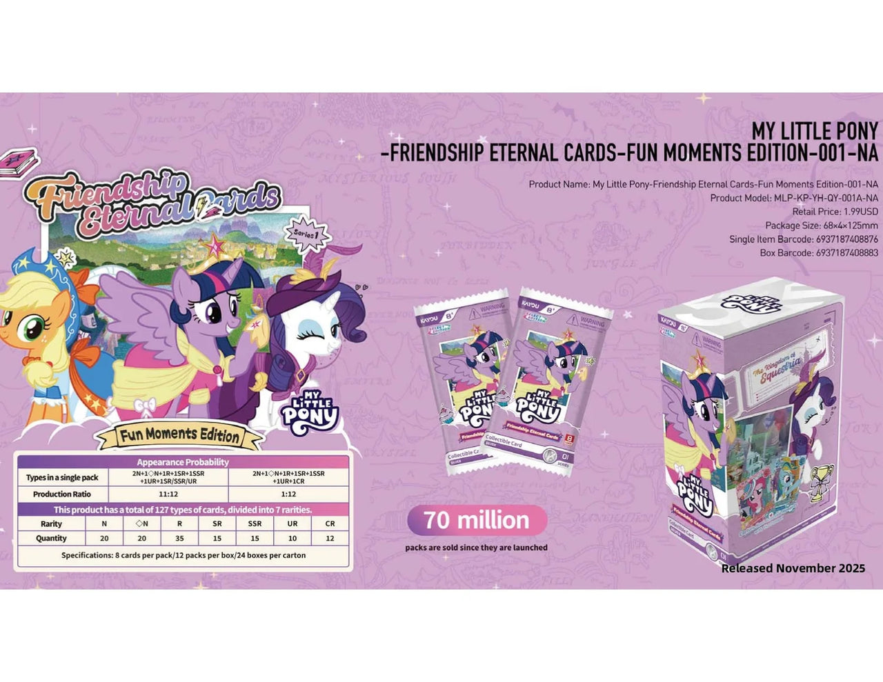 My litte Pony Collectible Cards: Fun Moment Series 1 (EN)