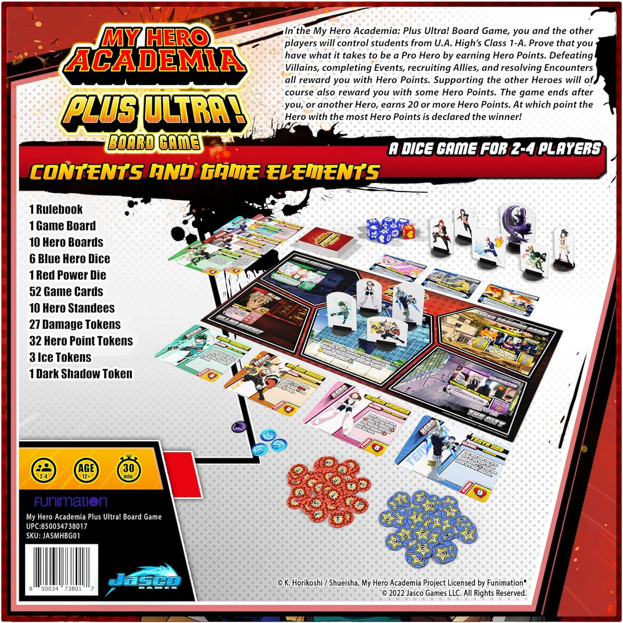 My Hero Academia: Plus Ultra! Board Game
