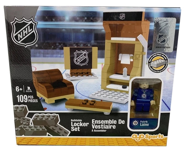 OYO Sports NHL - Buildable Locker Set Jet - Patrik Laine - 108 pcs (ML)