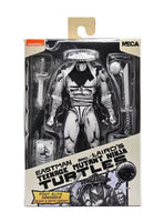 Neca Teenage Mutant Ninja Turtles - 7" Foot Elite Assassin Black & White Figure