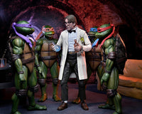 TMNT Secret of Ooze Movie - Lab Coat Professor Perry and Hazmat Suit Professor Perry 2-Figure Set
