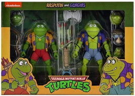 Neca Teenage Mutant Ninja Turtles Cartoon Genghis & Rasputin Frog 2-pack Action Figure