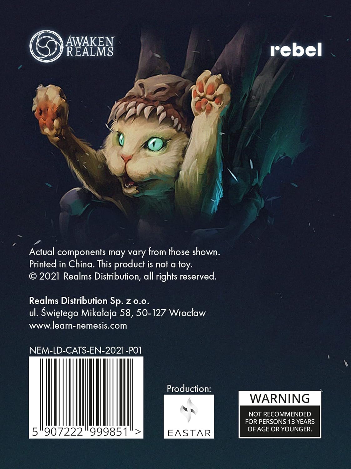 Nemesis: Lockdown: New Cats Expansion (EN)