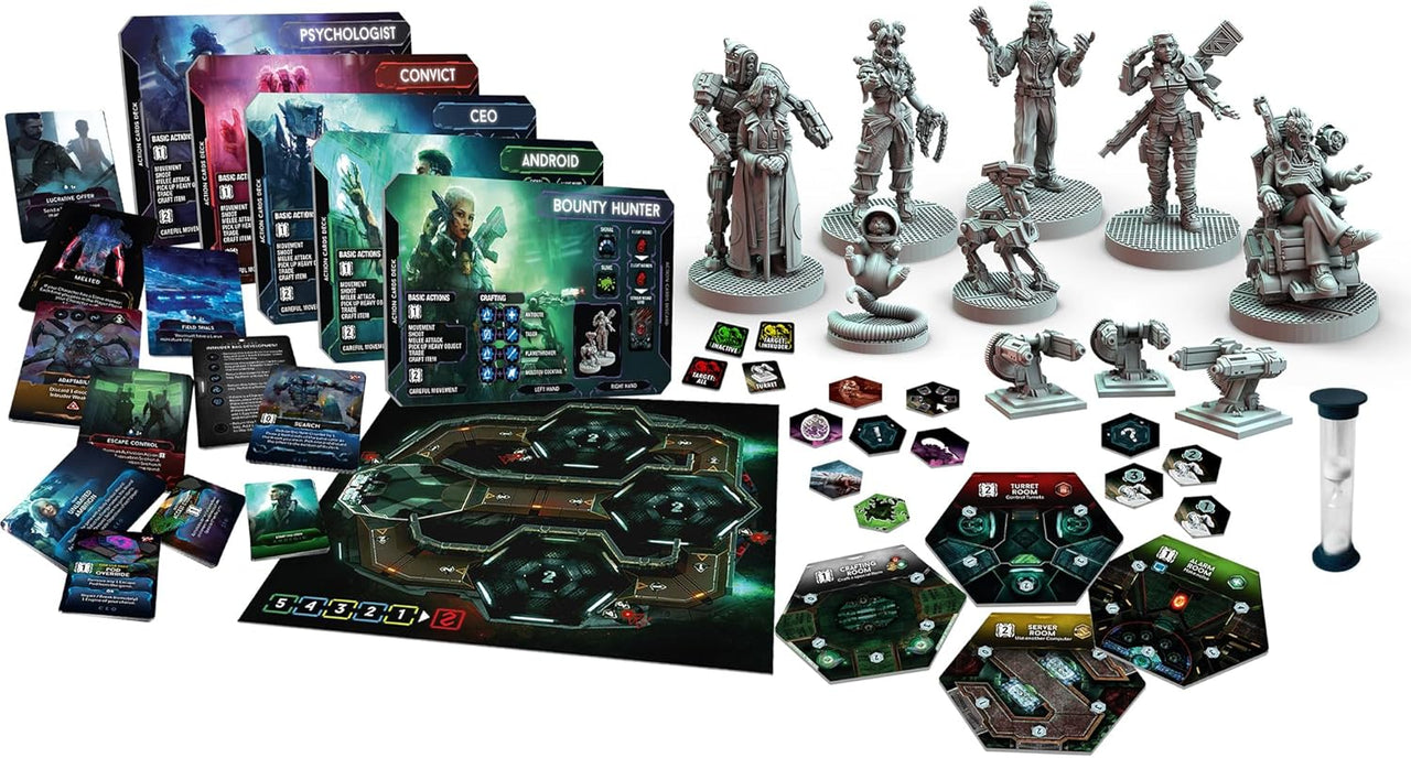 Nemesis: Lockdown: Acrylic Tokens (EN)