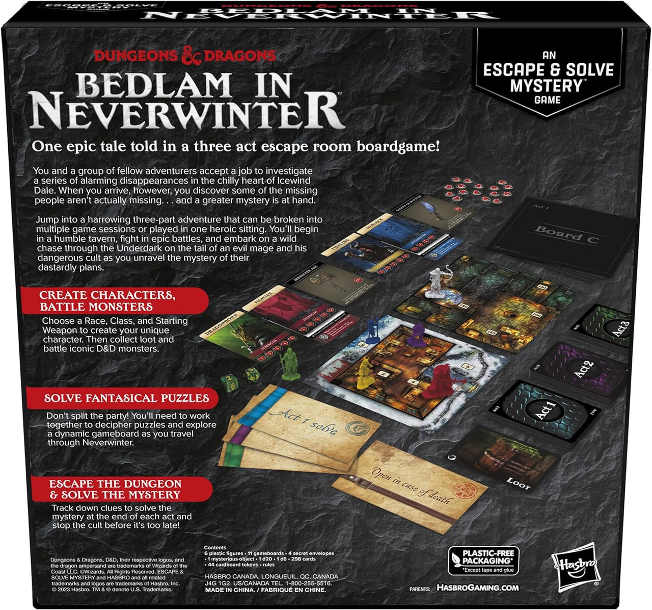 Dungeons & Dragons: Bedlam In Neverwinter (Escape & Solve Mystery) (EN)