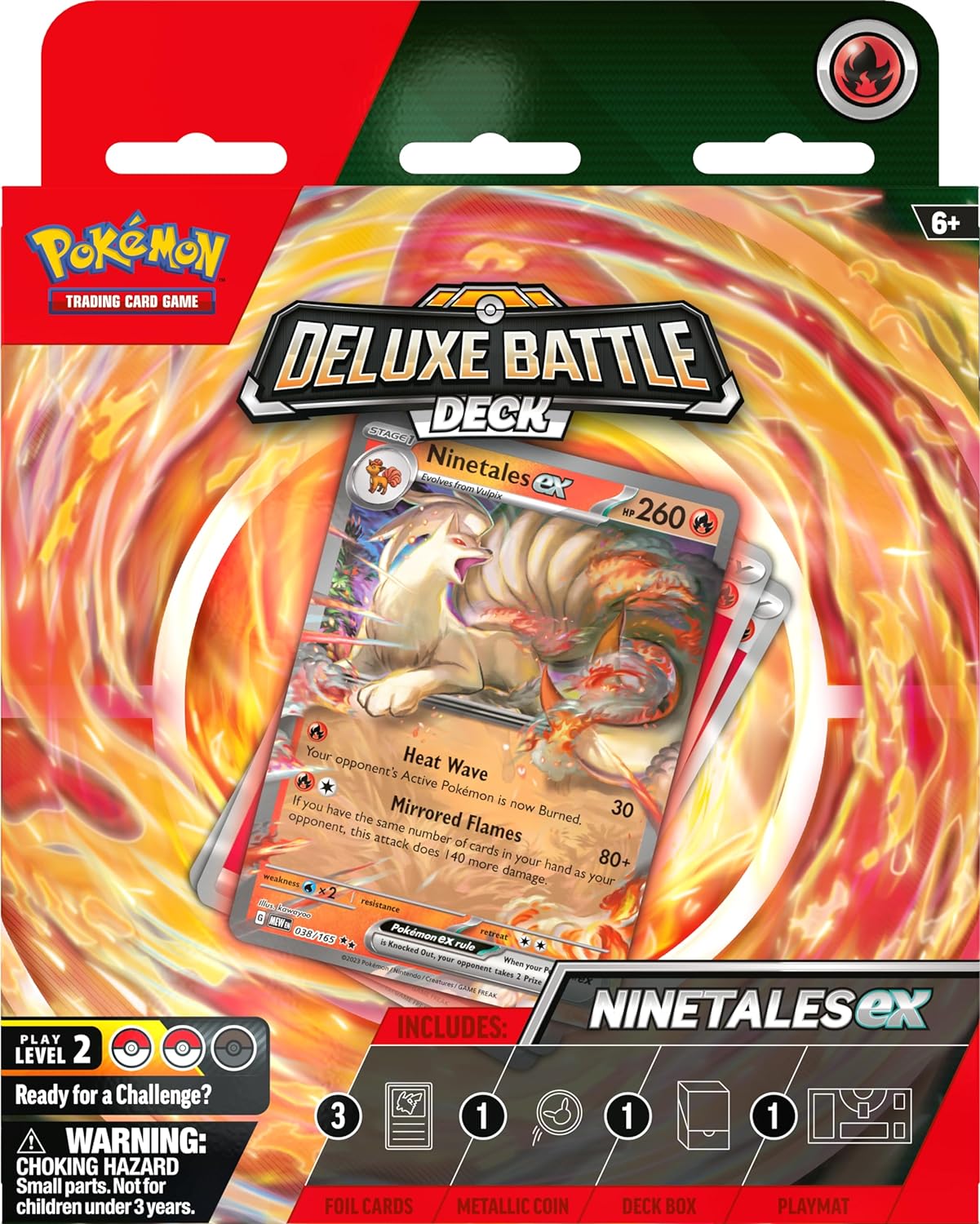 Pokémon TCG Deluxe Battle Deck- Ninetales Ex (EN)