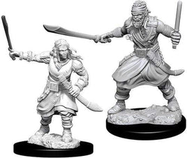 Nolzur's Unpainted D&D Miniatures Bandits W8