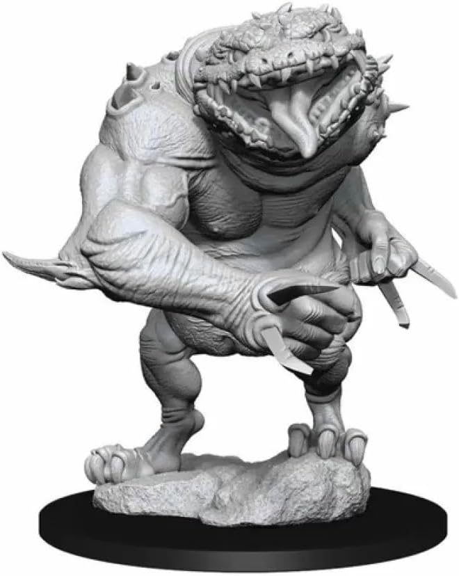 Nolzur's Figurines D&D Non Peinte: Blue Slaad Wave 12.5