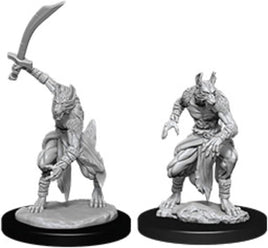 Nolzur's Unpainted D&D Miniatures Jackalwere Wave 12