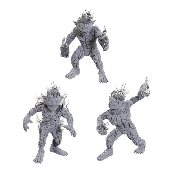 Nolzur's Unpainted D&D Miniatures - Magmins Wave 24