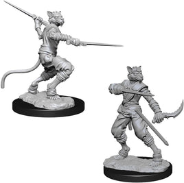 Nolzur's Unpainted D&D Miniatures Tabaxi Rogue Male W7