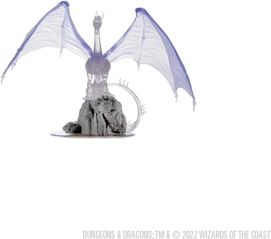 Nolzur's Unpainted D&D Miniatures Young Emerald Dragon W17