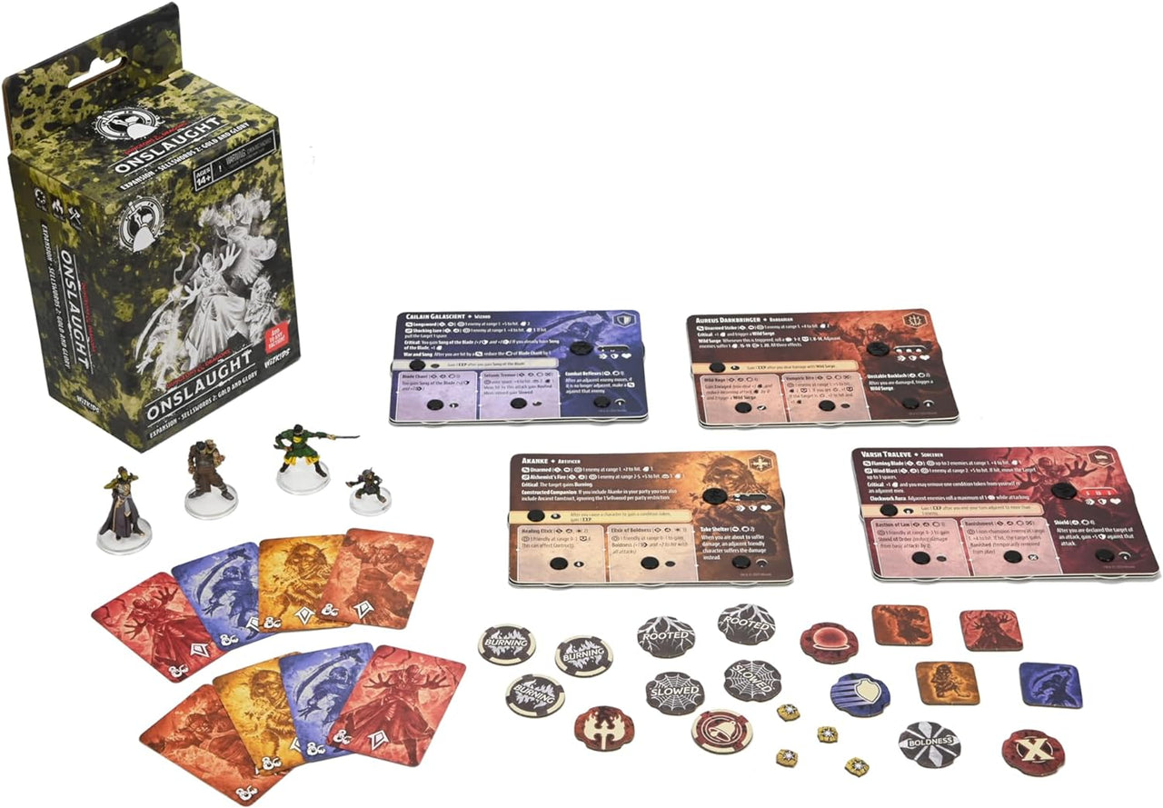 D&D Onslaught - Sellswords 2 - Gold and Glory Expansion Pack