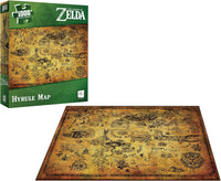 The Legend of Zelda Hyrule Map - 1000 pc Jigsaw Puzzle