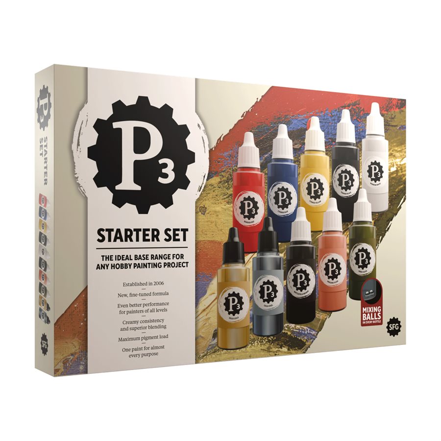 P3 Paints: Starter Set (EN)