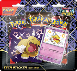 Pokémon TCG Paldean Fates - Greavard Tech Sticker Collection