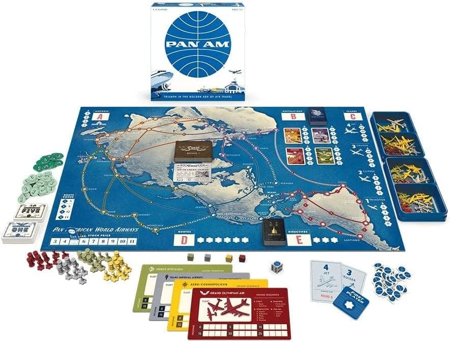Pan Am: A Worker-Placement Strategy Game (EN)
