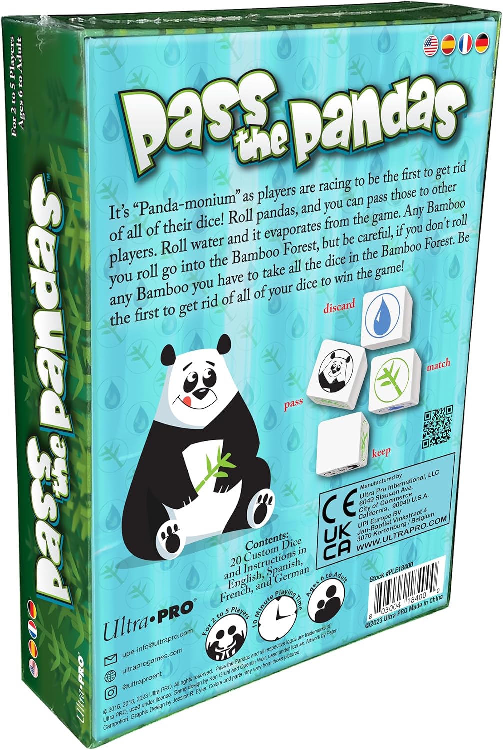 Pass the Pandas Dice Game (ML)