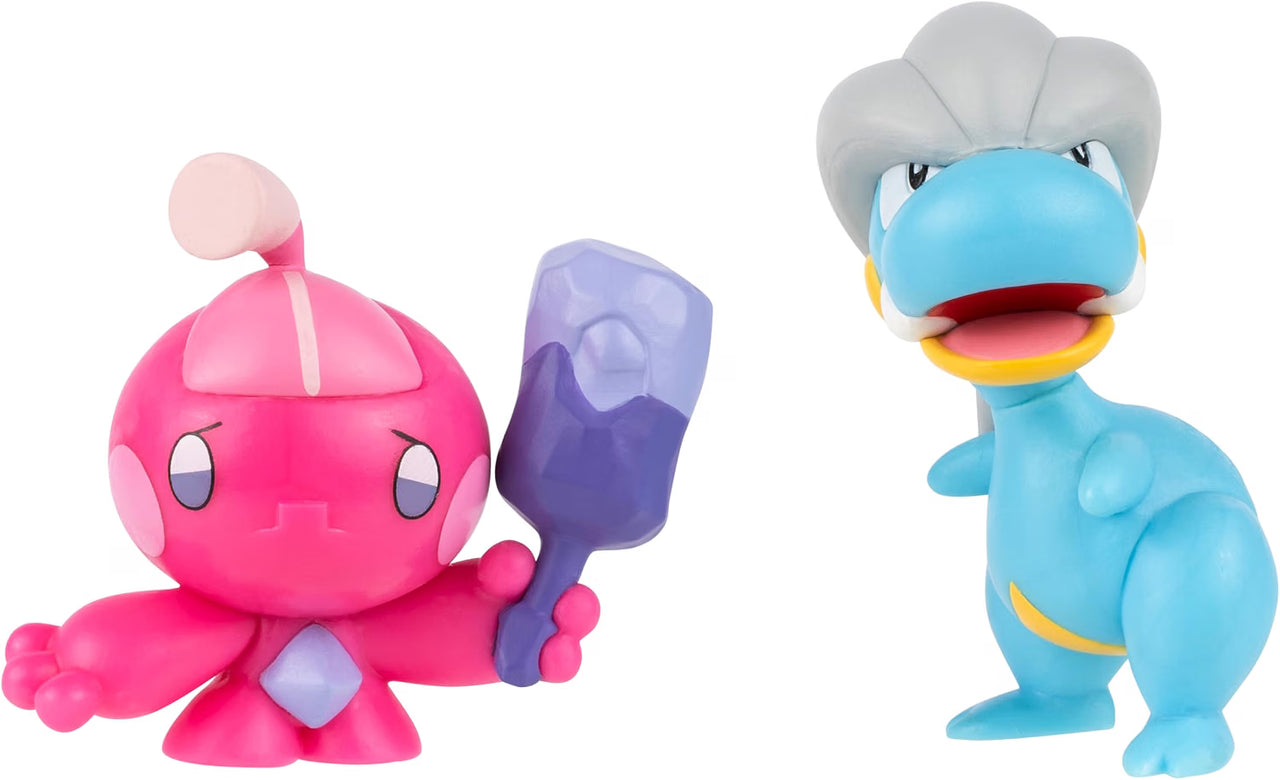 Pokémon Battle Figures: Tinkatink + Bagon