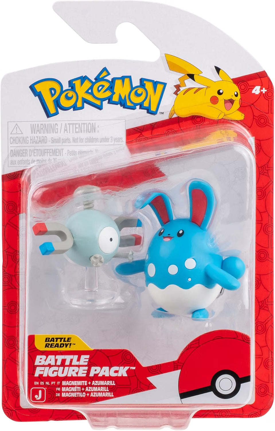 Pokémon Battle Figures: Magnemite and Azumarill Action Figures