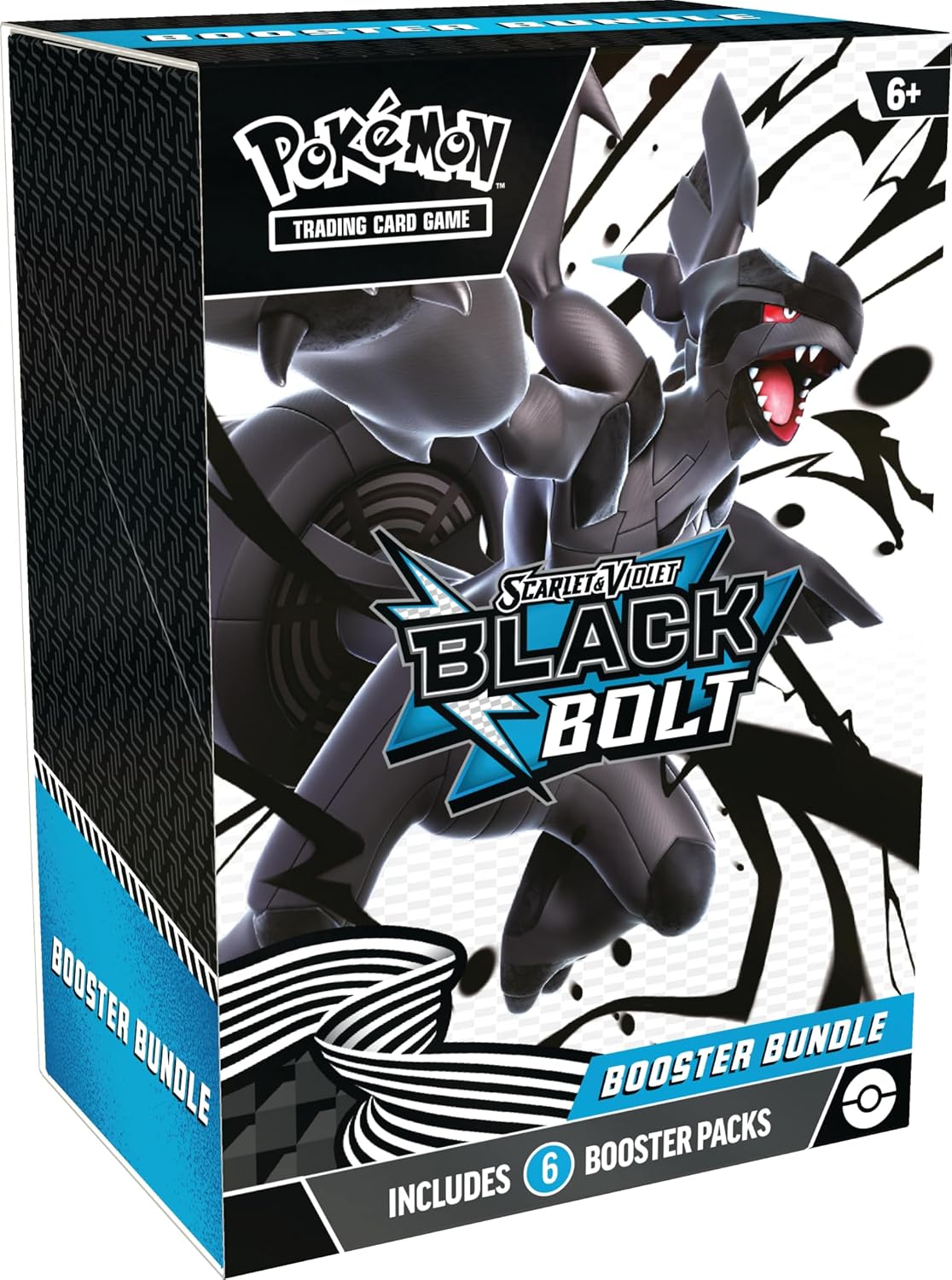 Pokémon TCG SV10.5 - Black Bolt Booster Bundle (6 Packs) (EN)