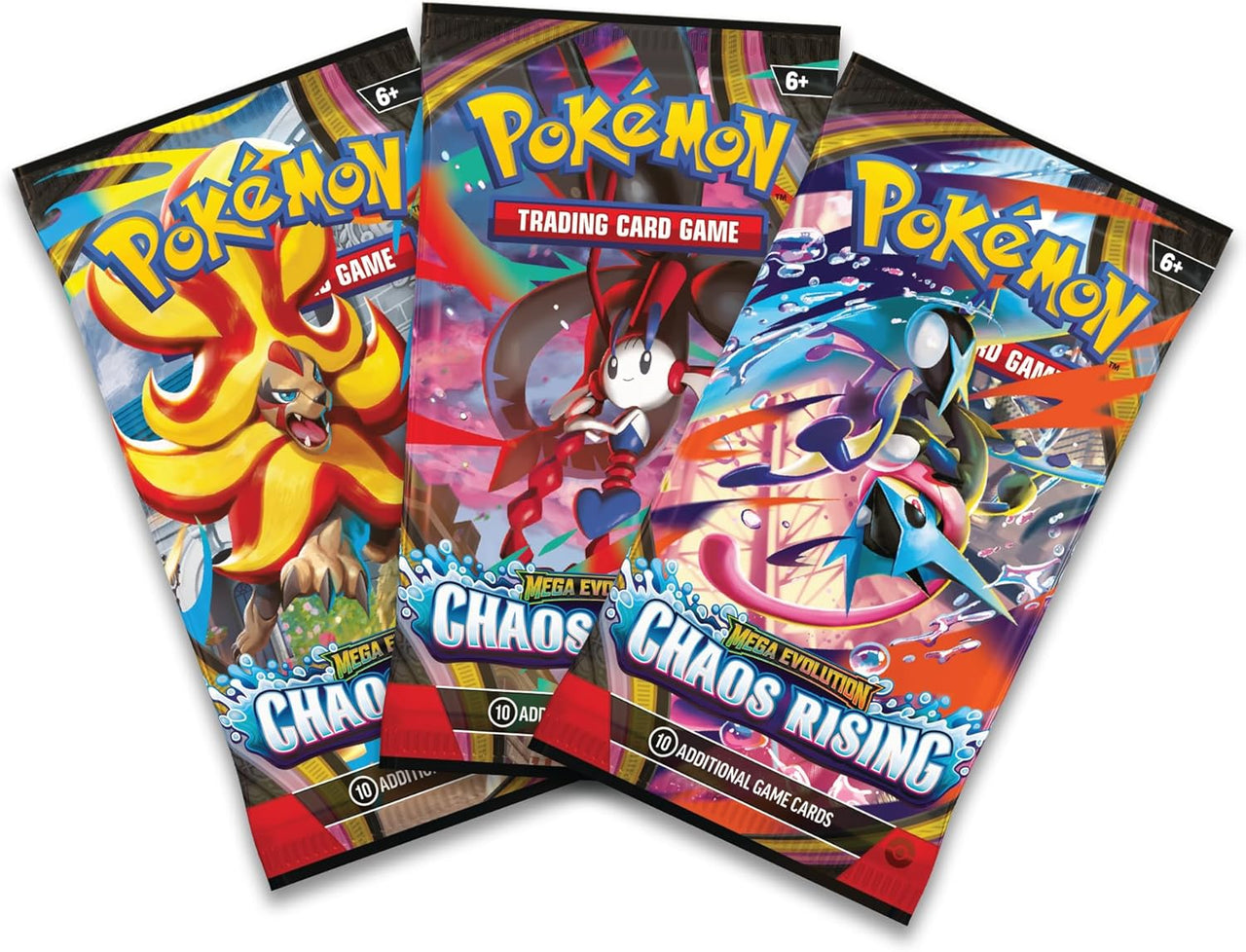 Pokémon TCG:  Mega Evolution - Chaos Rising 3-Packs Blister - Charmeleon (EN)