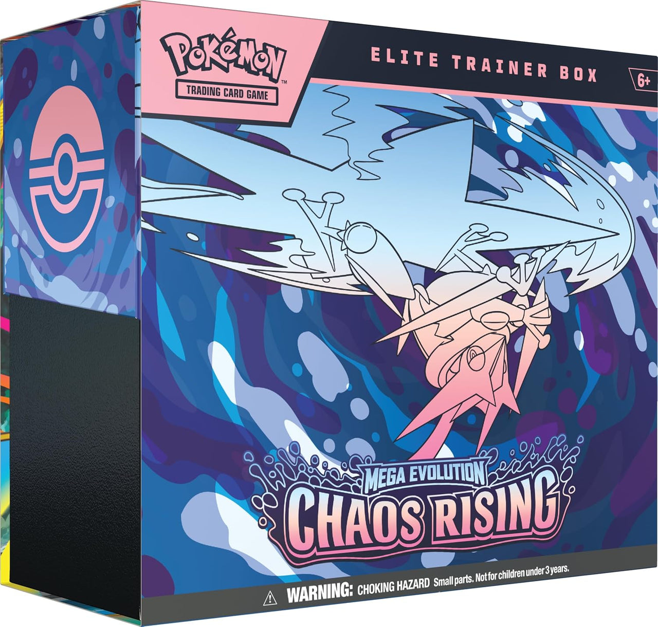 Pokémon TCG:  Mega Evolution - Chaos Rising Elite Trainer Box (EN) (Small hole in Shrink Wrap)
