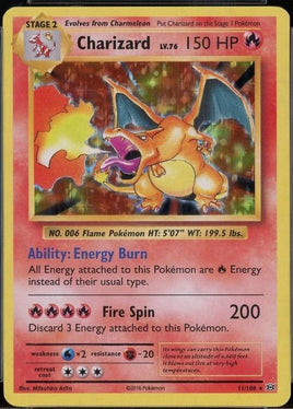 Pokémon TCG - Charizard 11/108 Holo