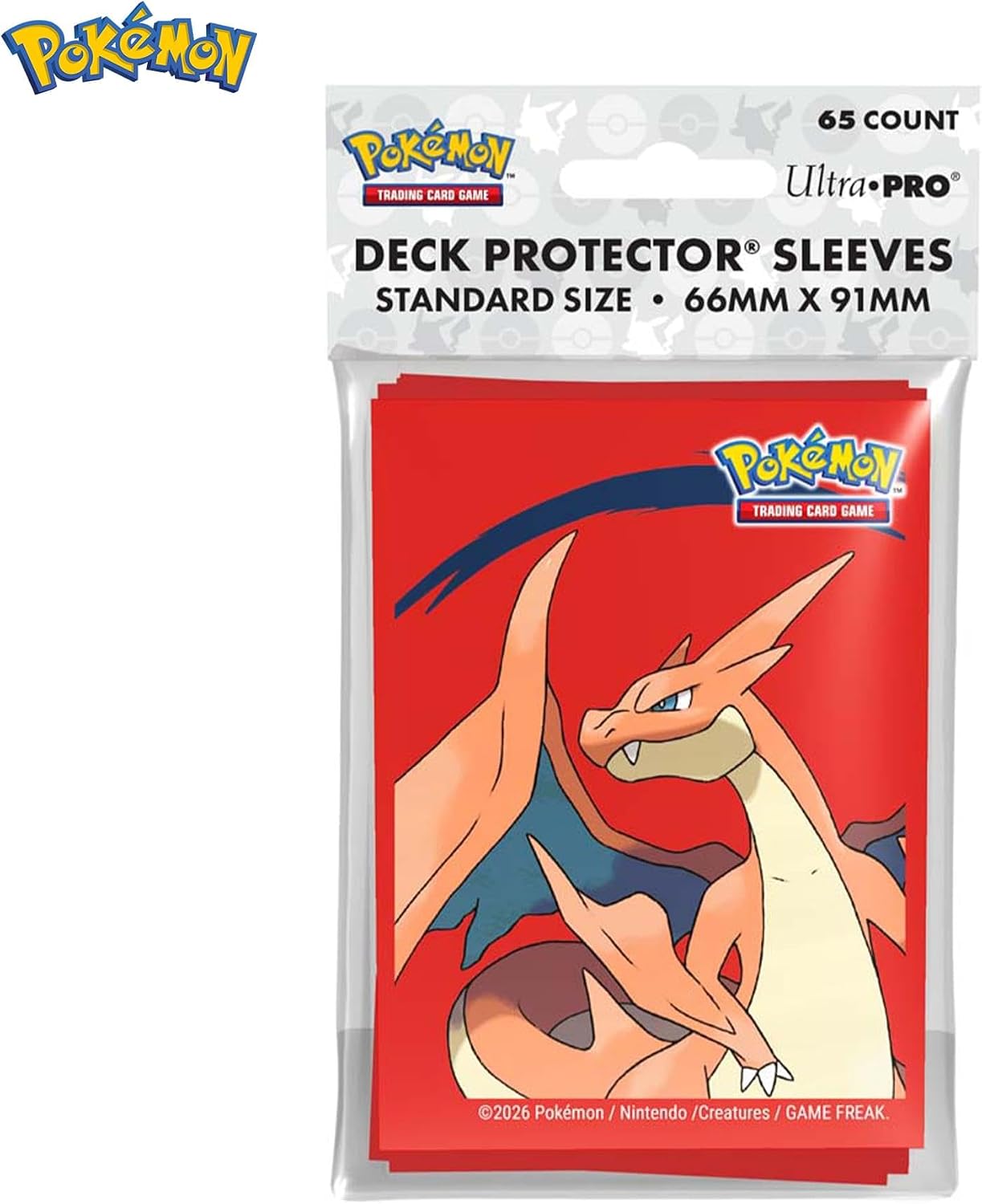 Pokémon - Mega Charizard Y Deck Protector (65)