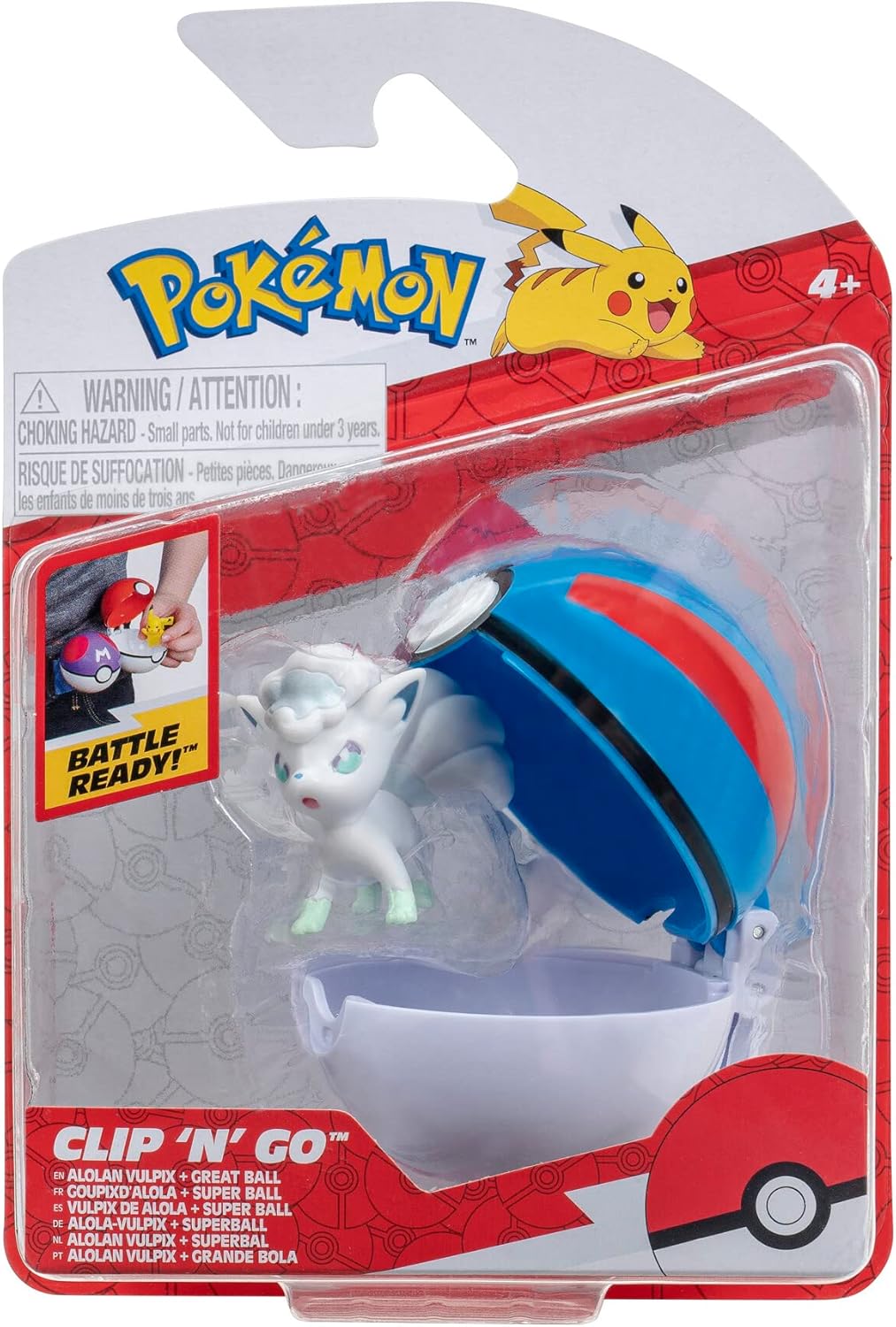 Pokémon Clip ‘N’ Go - Figurine Alolan Vulpix