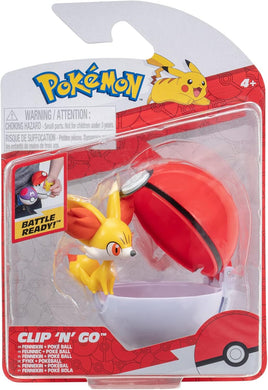 Pokémon Clip ‘N’ Go - Fennekin Action Figure