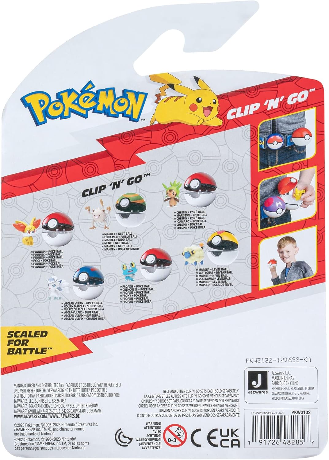 Pokémon Clip ‘N’ Go - Figurine Fennekin