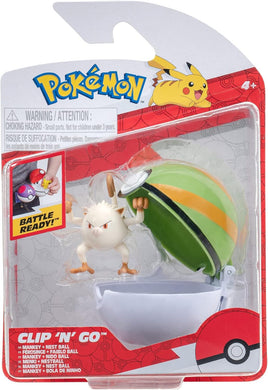 Pokémon Clip ‘N’ Go - Mankey Action Figure