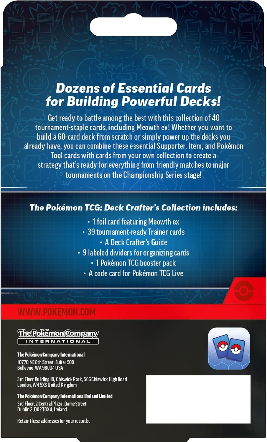 Pokémon TCG: Deck Crafter’s Collection 2026 (EN)