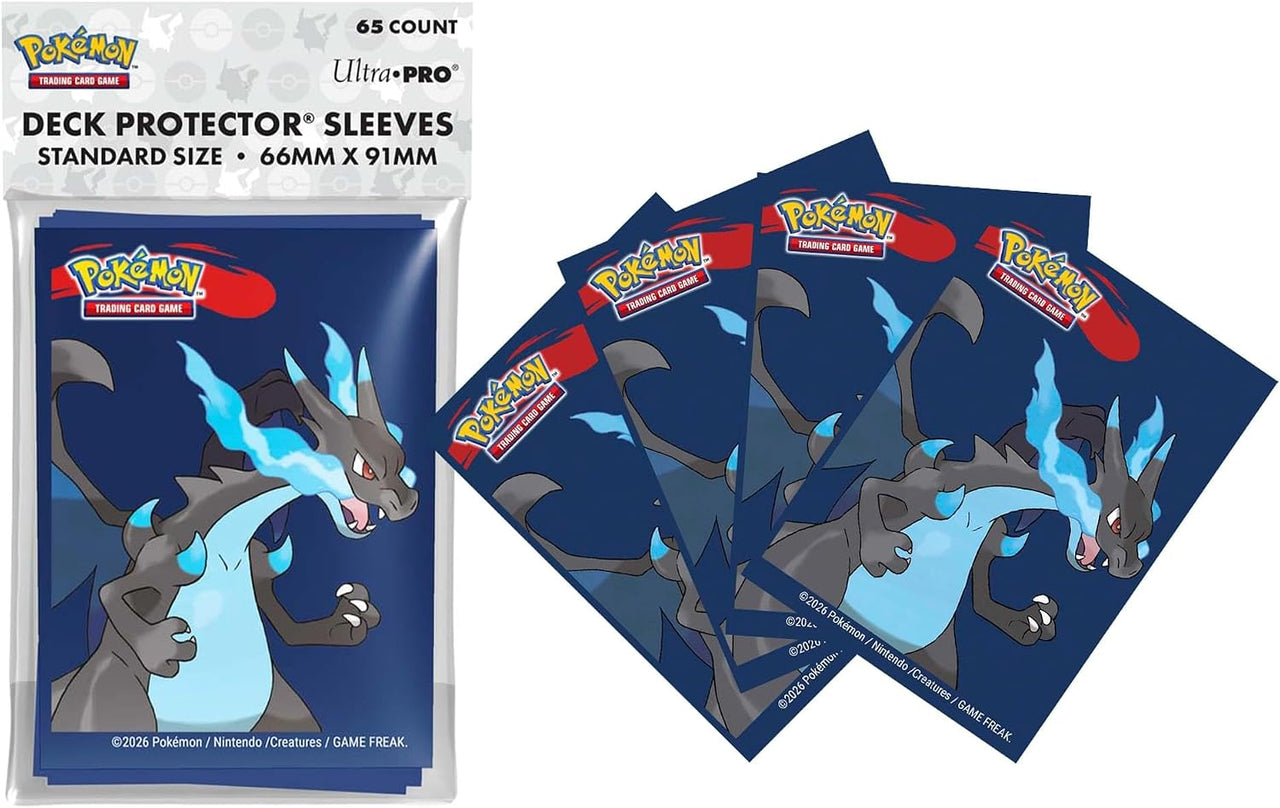 Pokémon - Mega Charizard X Deck Protector (65)