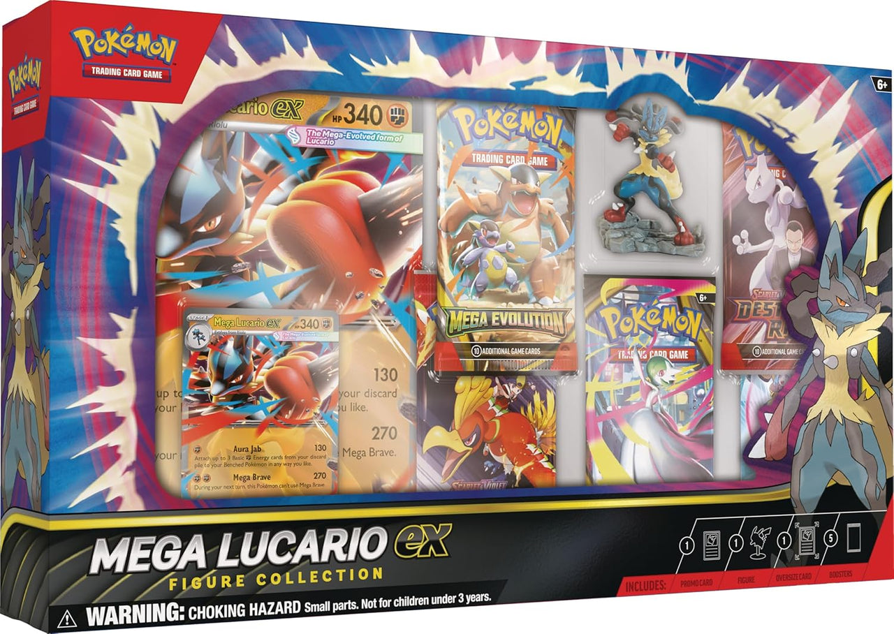 Pokémon TCG:  Mega Lucario ex Figure Collection (EN)