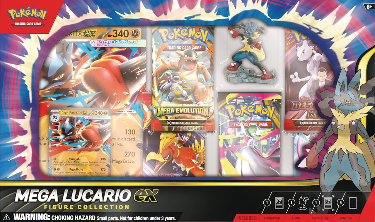 Pokémon TCG:  Mega Lucario ex Figure Collection (EN)