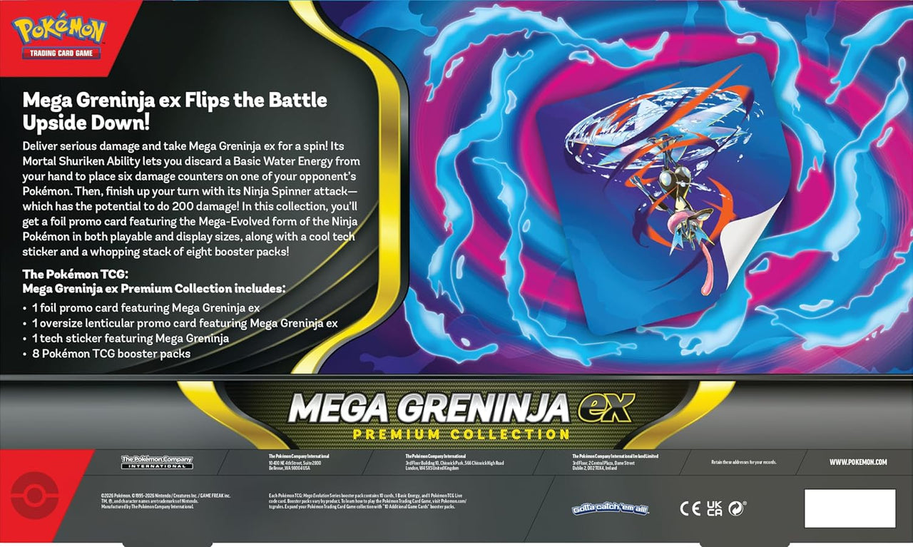 Pokémon TCG:  Mega Greninja ex Premium Collection (EN)