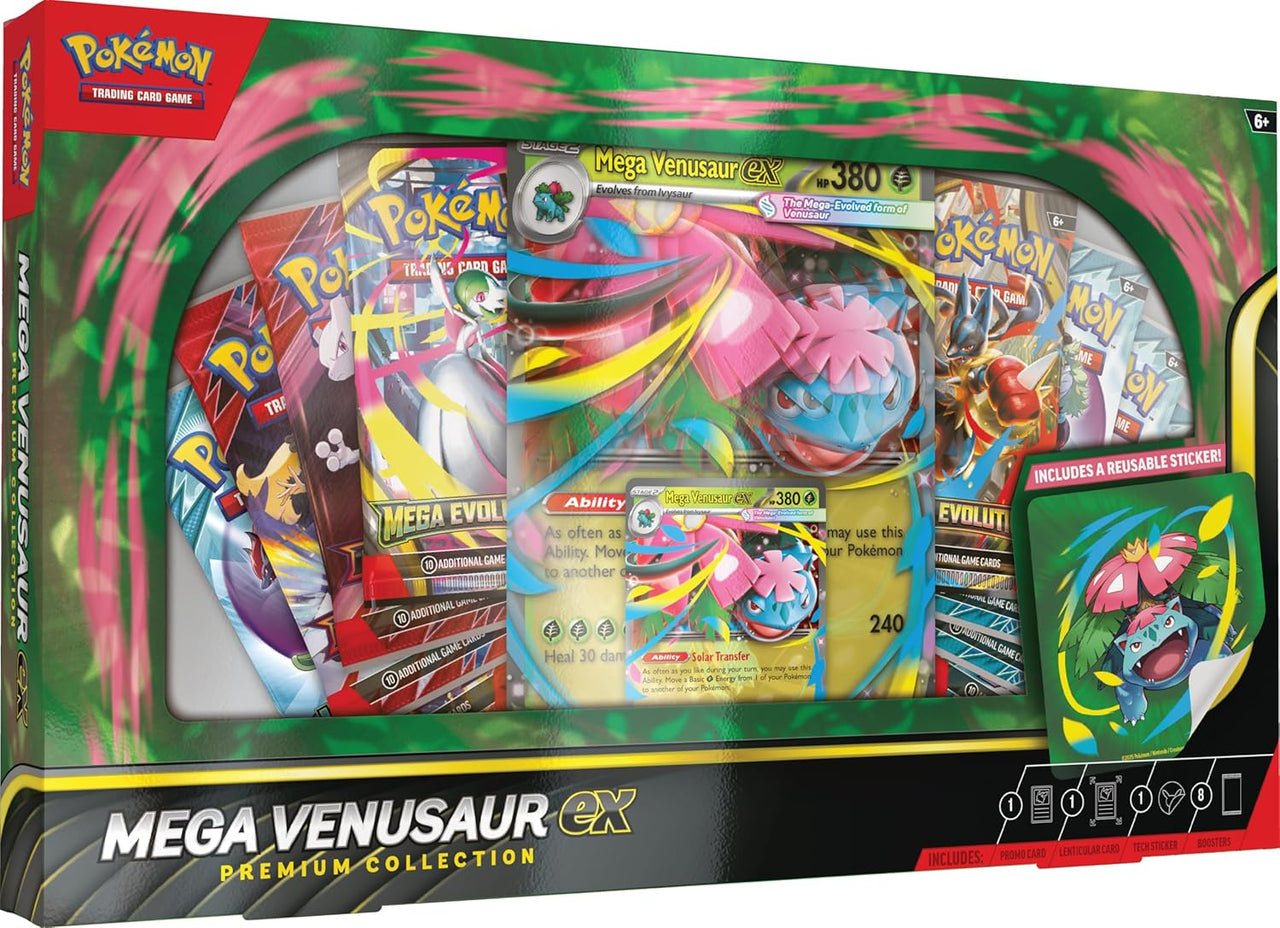 Pokémon TCG: Mega Venusaur ex Premium Collection Box (EN)