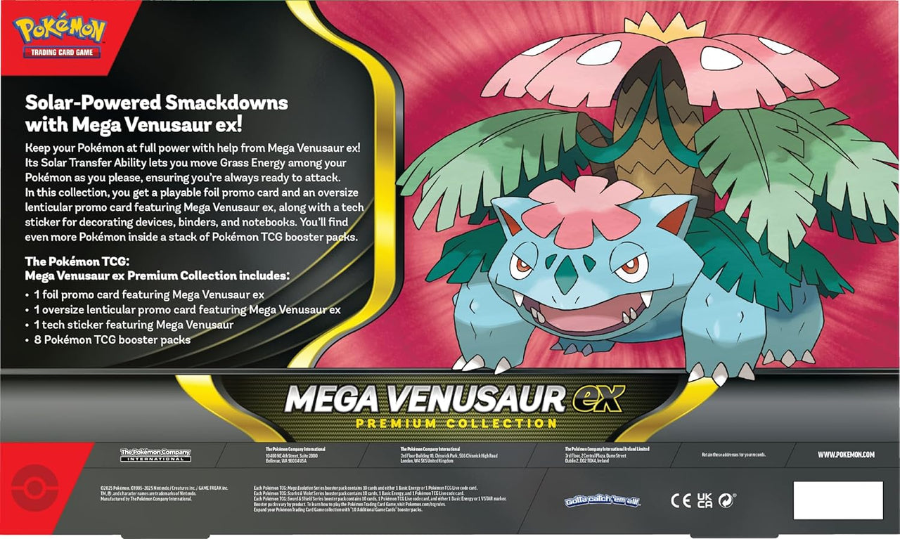 Pokémon TCG: Mega Venusaur ex Premium Collection Box (EN)