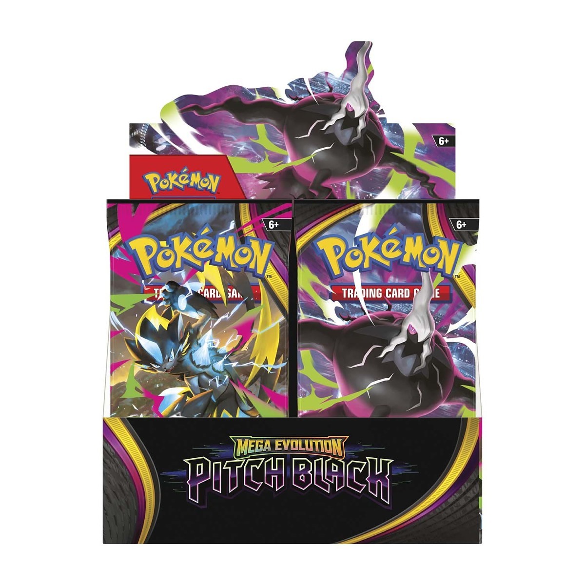 Pokémon TCG:  Mega Evolution - Pitch Black Booster Display Box (EN)