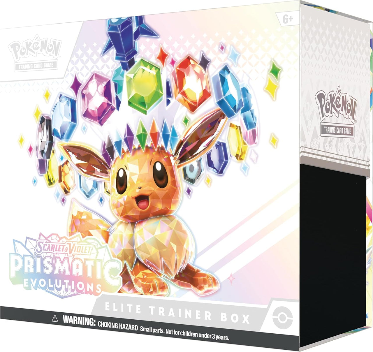 Pokémon TCG Prismatic Evolutions Elite Trainer Box (EN) (Petit trou dans le film rétractable)