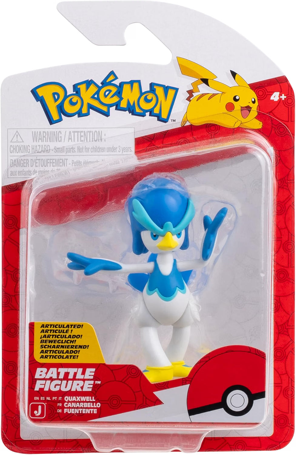 Pokémon Battle Figures: Quaxwell Action Figures