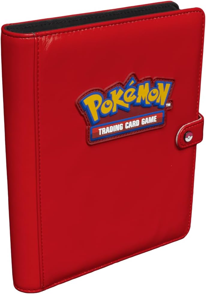 Premium Pokémon 4-Pocket Snap Binder - Red
