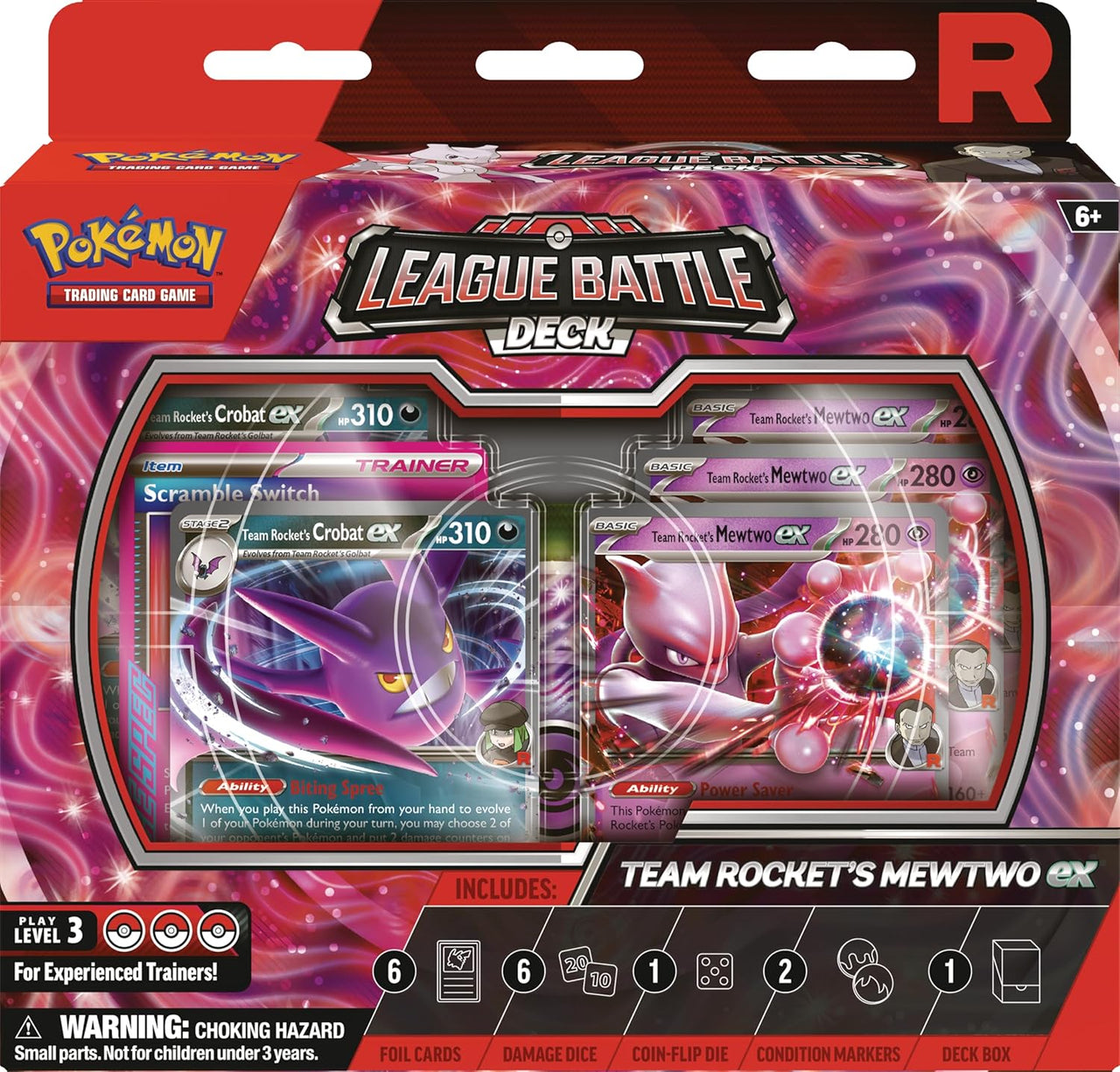 Pokémon TCG: Team Rocket's Mewtwo ex League Battle Deck (EN)
